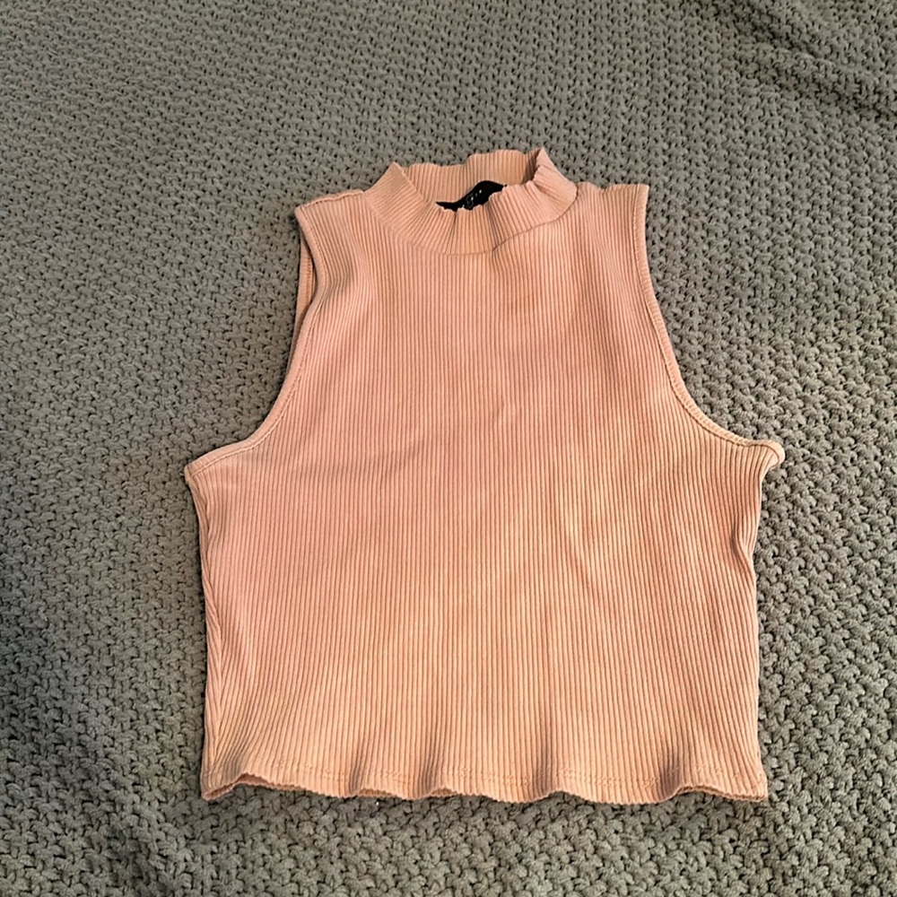 21 saints, pink tank top, size small